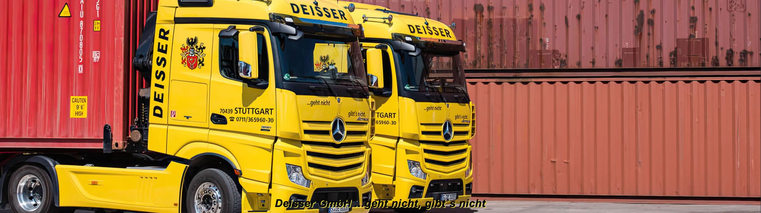 Deisser GmbH / Transportlogistik Seecontainer / Fuhrpark