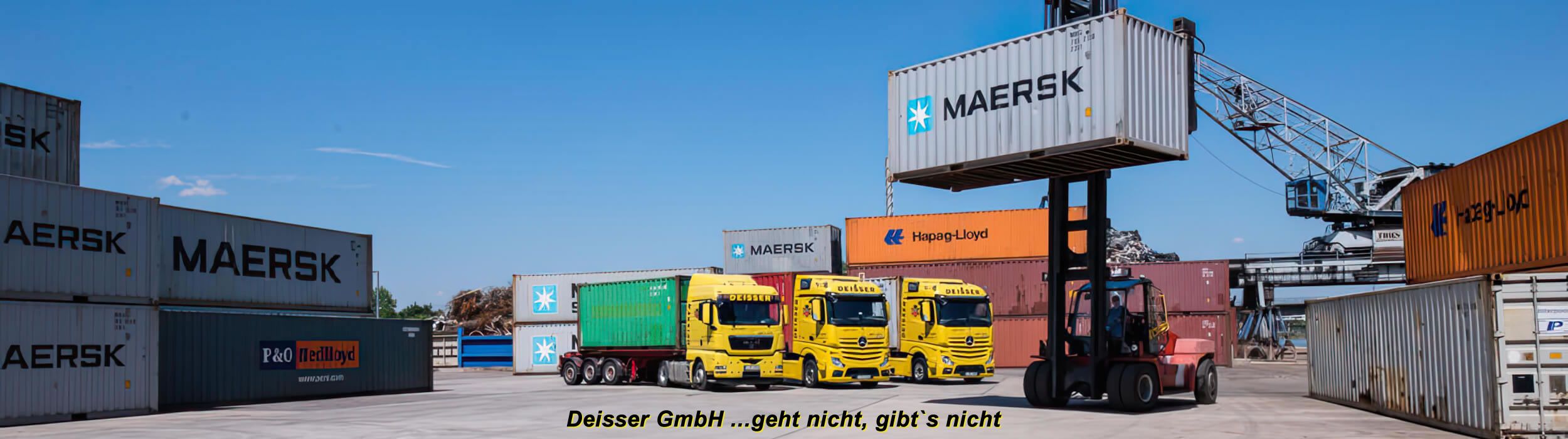 Deisser GmbH / Transportlogistik Seecontainer / Bilder