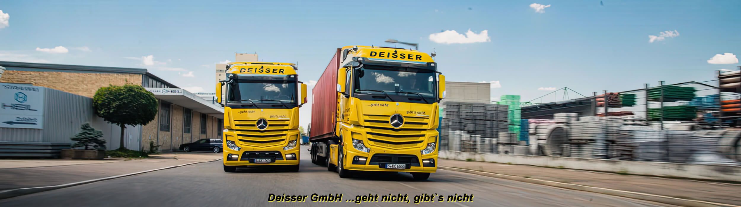 Deisser GmbH / Transportlogistik Seecontainer / Datenschutz